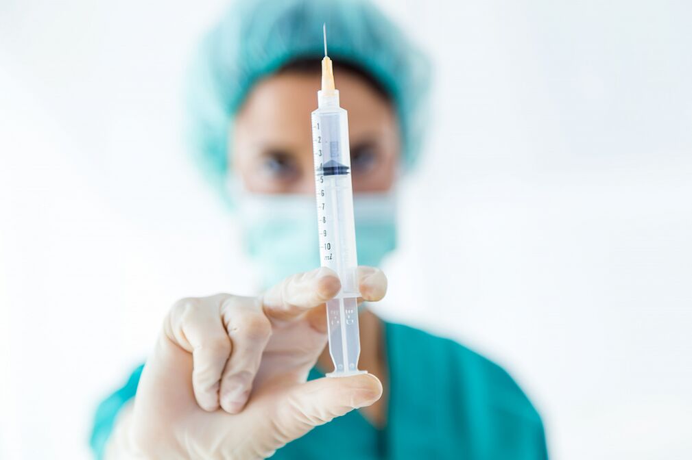 Injekciók a Collen ízület arthrosisából