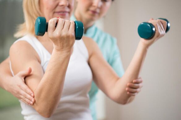 terápiás gyakorlatok arthrosis számára